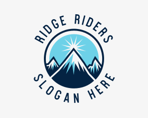 Travel Mountain Summit logo design