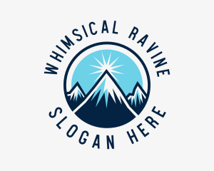 Travel Mountain Summit logo design