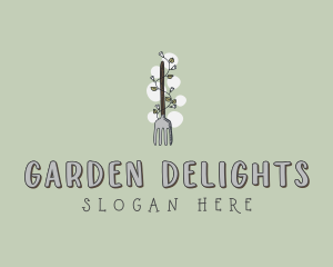 Garden Fork Landscaper logo design