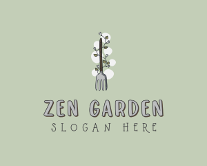 Garden Fork Landscaper logo design