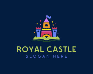 Castle Kindergarten Daycare logo design