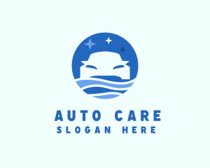 Car Wash Cleaning Water logo design