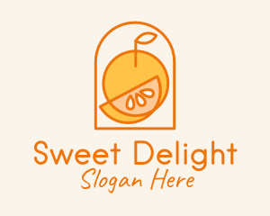 Orange Fruit Harvest  Logo