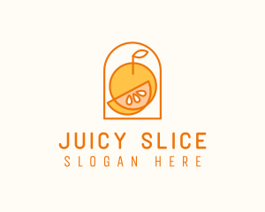 Citrus Orange Fruit logo design