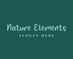 Minimalist Natural Art logo design