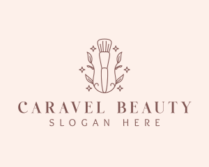 Beauty Makeup Brush logo design