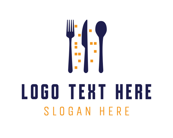 Lunch logo example 1