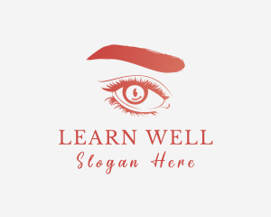 Beauty Eye Wellness logo design