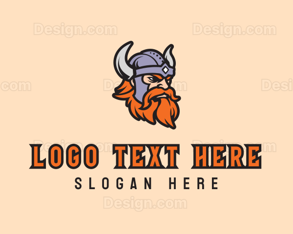 Gaming Viking Warrior Logo