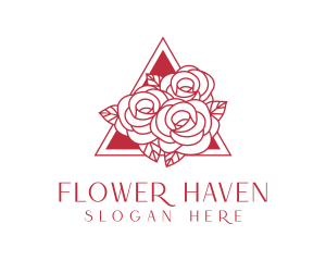 Red Roses Bouquet logo