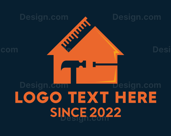 Orange Home Improvement Realtor Logo