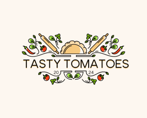 Culinary Empanada Cooking logo design