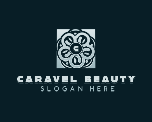 Floral Garden Salon logo design