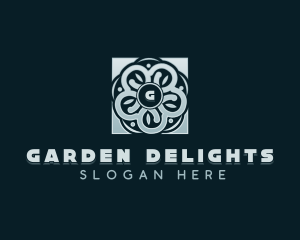 Floral Garden Salon logo design