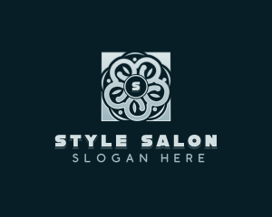 Floral Garden Salon logo design