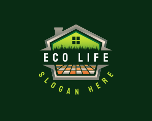 Home Lawn Landscaping logo design