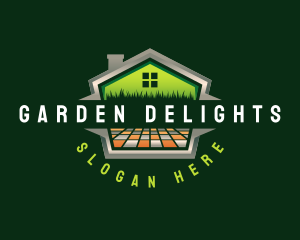 Home Lawn Landscaping logo design