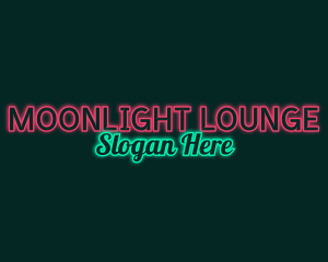 Nightclub Neon Sign logo