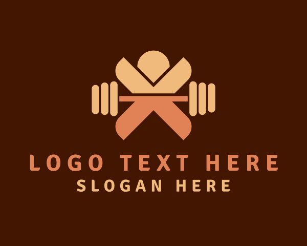 Weights logo example 2