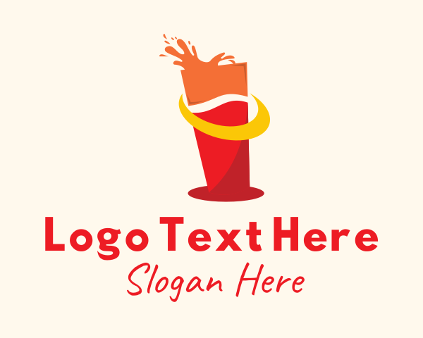 Softdrink logo example 2