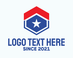 Hexagon Patriot House  logo