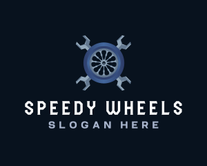 Automotive Rim Repair logo design