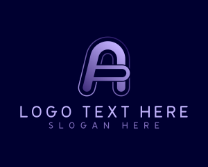 Advertising Studio Letter A logo