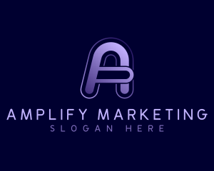 Advertising Studio Letter A logo