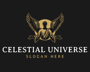Celestial Archangel Wings logo