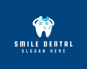 Washing Singing Tooth logo design