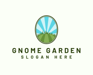 Lawn Garden Landscaping logo design