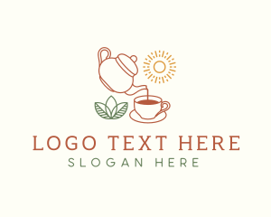 Teapot Tea Cup logo