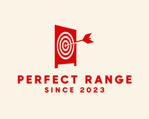 Archery Target Goal logo design