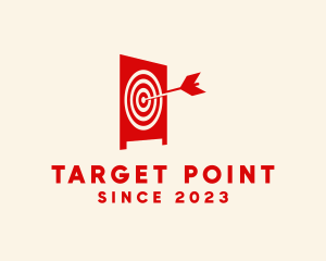 Archery Target Goal logo design