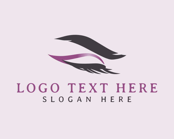 Glam logo example 3