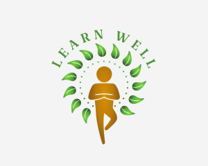 Nature Yoga Wellness logo design