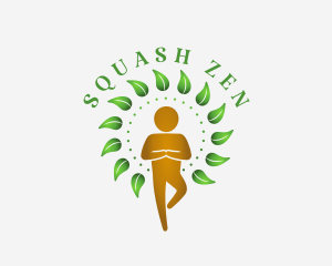 Nature Yoga Wellness logo design