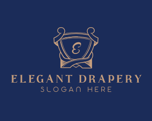 Elegant Royal Shield logo design