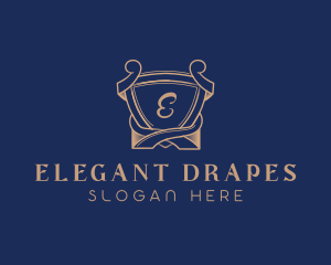 Elegant Royal Shield logo design