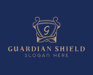 Elegant Royal Shield logo design