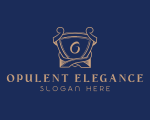 Elegant Royal Shield logo design