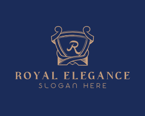 Elegant Royal Shield logo design