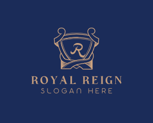 Elegant Royal Shield logo design