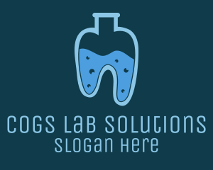 Dental Tooth Lab Test logo design