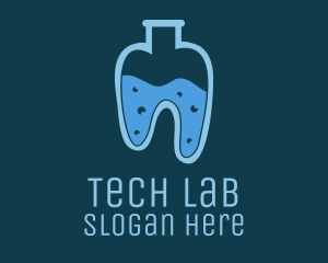 Dental Tooth Lab Test logo design