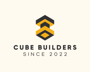 Digital Technology Cube  logo design