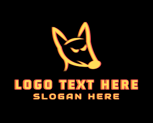 Gaming - Fox Gaming Glitch logo design