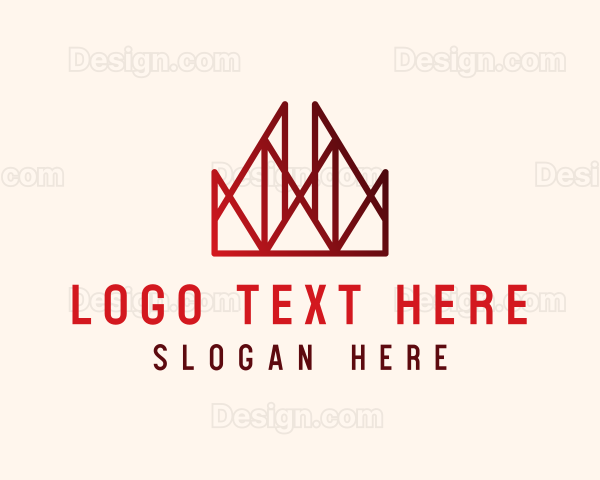 Royal Geometric Crown Logo