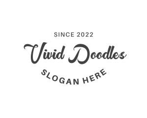 Urban Retro Cursive logo design