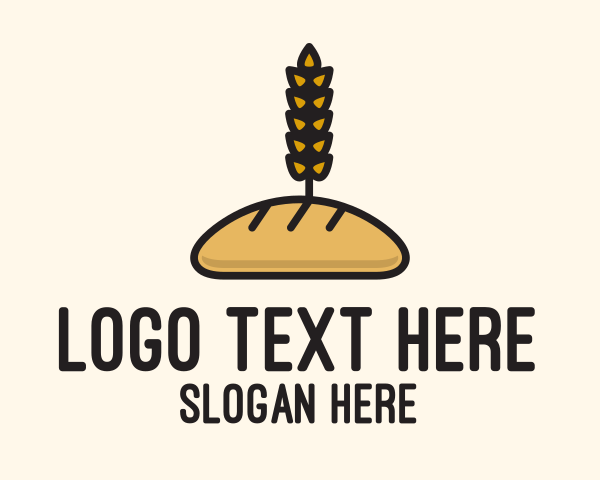 Loaf Of Bread logo example 2